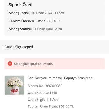 Çiçek Sepeti'nden Doğum Günü Skandalı