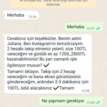 WhatsApp Ödül Yap Para Kazanmak