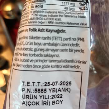 Yayla Bakliyat Yayla Nohut Küflü