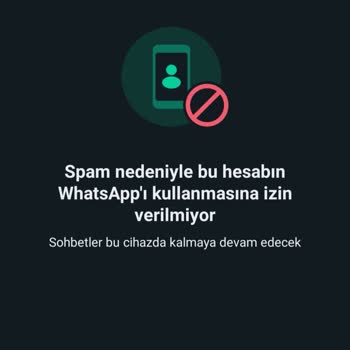 WhatsApp Numaramı Engelledi