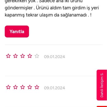 Yemeksepeti Eksik Ürün Teslimi Ve Yorum Sorunu