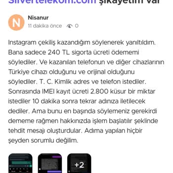 Silvertelekom (Instagram) Silver Telekom (Instagram) Adresi