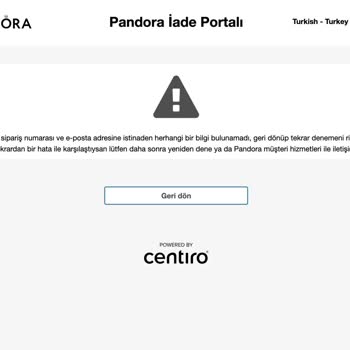 Pandora Mücevher İade ve Müşteri Hizmetleri