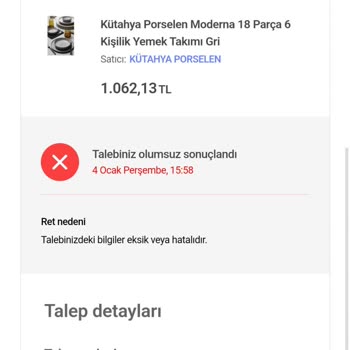 Hepsiburada Kırık Ürün Gönderildi