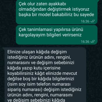 Selinshoes İade Almıyor Kargo Ücretini Talep Ediyor