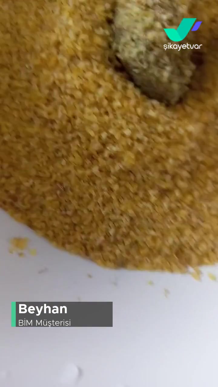 BİM Bulgurun İçinden Pislik Çıktı videonun kapak resmi