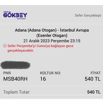 Gökbey Seyahat Obilet Hayat Gökbey Seyyat