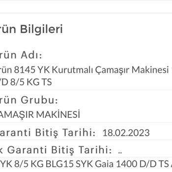 Arçelik 8145yk Ayıplı Mal