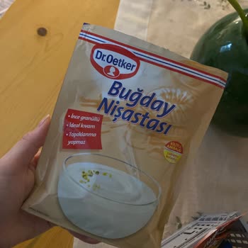 Dr. Oetker Nişasta Plastik Kokusu