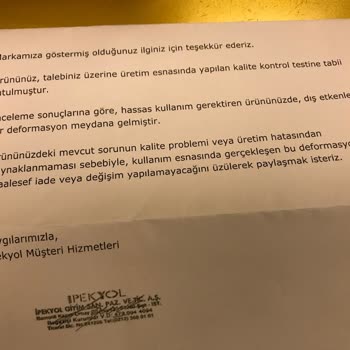 İpekyol Mağazası İzmir Hilltown Şubesi Ürüne Sahip Çıkmadı!