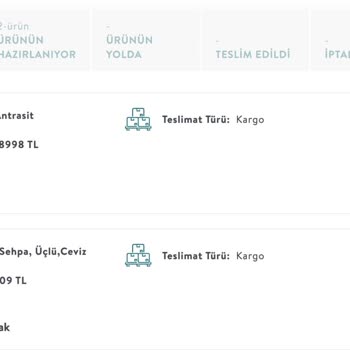 Vivense İnternetten Mobilya Siparişinde Teslimat Sorunları
