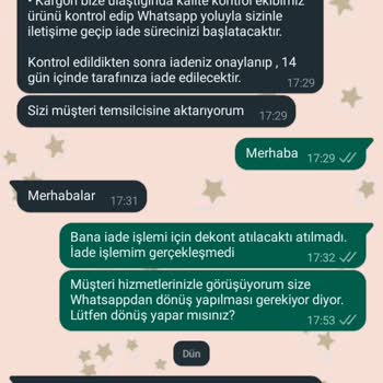 Eyyo Para İadesi Yapmadı
