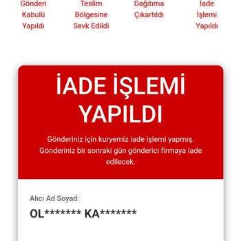 AGT Kurye (aynigunteslim.com) Adres Yetersizliği Bahanesiyle Kayıp Sipariş