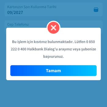 Halkbank Operatör Tarafından Gönderilen Cep Telefonu Bilgilerine Ulaşım
