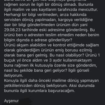 Karcher Süpürgenin Ve Müşteri Hizmetlerinin Rez*iliği