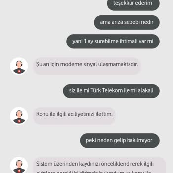 Vodafone Hizmet Vermiyor. 1 Hafta Kesik İnternet