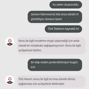 Vodafone Hizmet Vermiyor. 1 Hafta Kesik İnternet