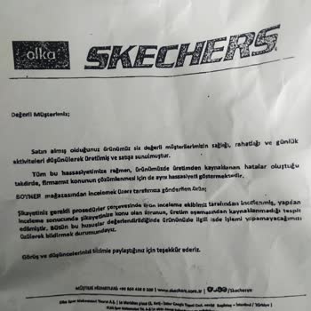 Skechers Kaliteli Markanın Sorumsuzlukla İmtihanı!