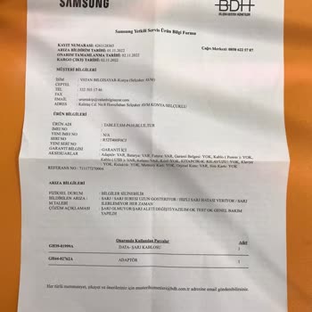 Samsung Telefon Tablet Şarj Sorunu: İlerlemeyen Yüzde Ve Garanti Hüsranı