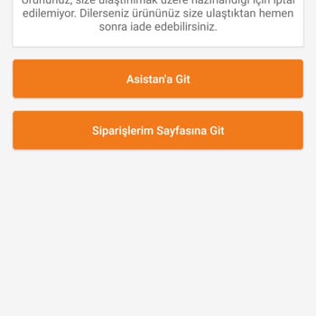 Trendyolmilla Trendyol İptal Talebimi Kabul Etmiyor