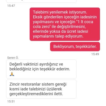 Burger King Eksik Ve Yanlış Sipariş Geldi