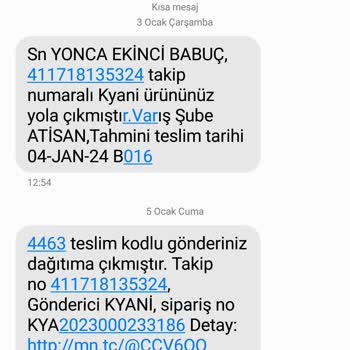MNG Kargo Teslimatının Belirtilen Mesajlar Kapsamında Yapılamaması