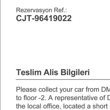 Carjet İptal Edilen Rezervasyon Ücretini İade Yapmıyor