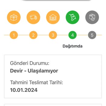 Bir Günde Kargo Siparişim Gelmedi Lütfen İlgilenilsin