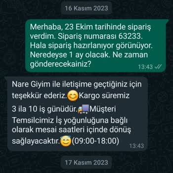 Nare Giyim Ne Ürünü Ne Para Gönderiyorlar