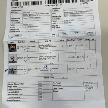 Tuba Butik Siparişimin İadesini Yapmıyor