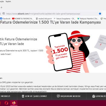 Akbank Otomatik Fatura Ödemelerinize 1500 TL İade Kampanyası Ödemiyor!