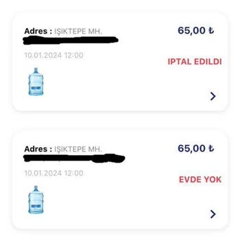 Erikli Su Nilüfer'de Su Siparişi Sorunu