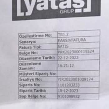 Yataş'tan Alınan Yatak Aşırı İnce Ve Mağaza İlgilenmiyor