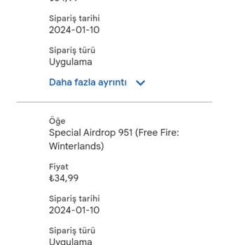 Google Play Ff Ödeme Sorunun