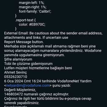 Vodafone Paradoksu. Büyük İletişimsizlik Girişimi.