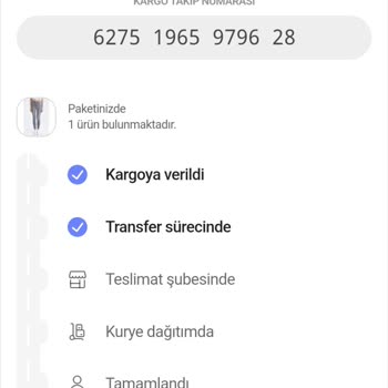 Hepsiburada DeFacto Satıcısı Ürün İadesi