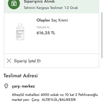 Boyner 10 Gündür Siparişimi Göndermiyor