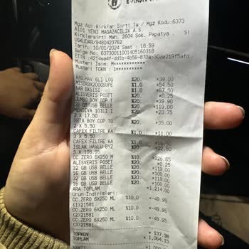 A101 Kurumsal Fatura Kesilmemesi