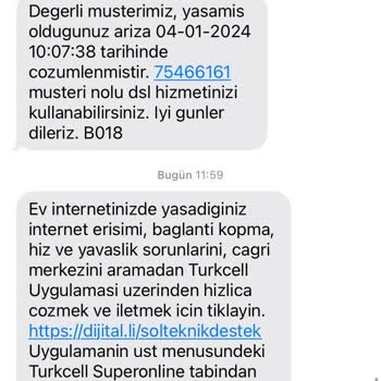 Turkcell Superonline İnternet Problemi