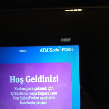 QNB Finansbank Ortak ATM Paramı Yuttu.