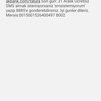 Akbank Otomatik Ödeme İadesi