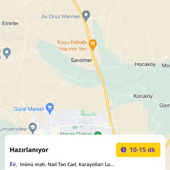 Getir Siparişimde Yaşanan Uzun Bekleme Süresi