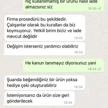 Selin Shoes Ayıplı Mal Ve İade Sorunu