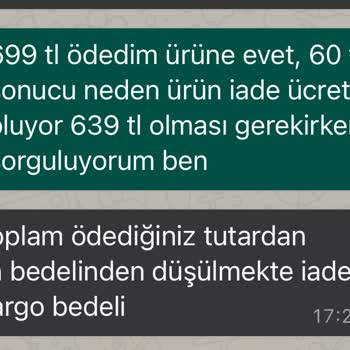 Pelin Şenoğlu Boutique Ödediğim Kargo Parasını İadede Tekrar Benden Alıyorlar