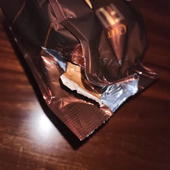 Patiswiss Caramel Fudge İçinden Boş Kapalı Ambalaj Çıktı