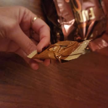 Patiswiss Caramel Fudge İçinden Boş Kapalı Ambalaj Çıktı