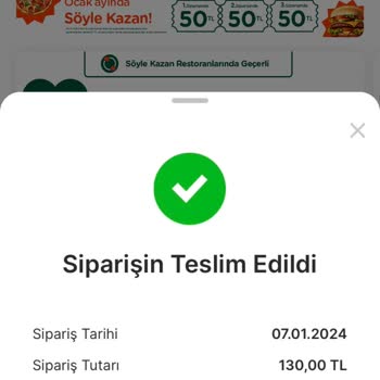 Migros Yemek Sipariş İptali Ve Müşteri Hizmetleri Sorunu