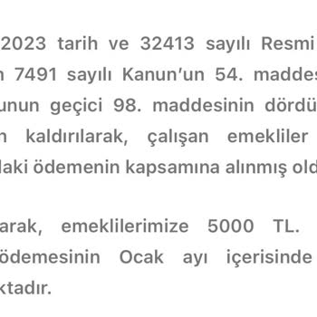 SGK 100. Yıl İkramiyesi