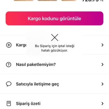 Moda Armu Satış Sonrası Yaşanan İptal Ve İade Problemleri