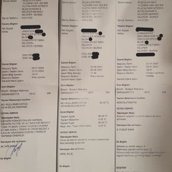 Bosch Bulaşık Makinesi Koku